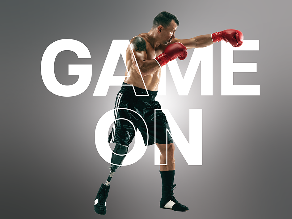 Identité Visuelle -GAME ON - Boxe homme